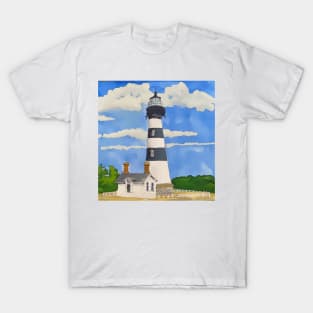 Bodie Lighthouse on Cape Hatteras National Seashore T-Shirt